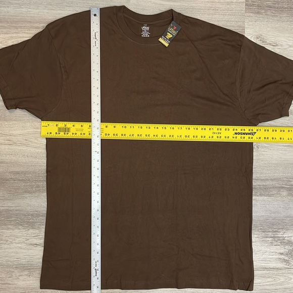 NWT - Urban Connection Brown Men's Short Sleeve Crew Neck T-Shirt Size 3XL - Picture 5 of 6